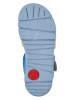 Camper Leder-Sandalen "TWS" in Blau/ Creme/ Gelb