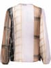 &Co Woman Blouse crème/lichtbruin/zwart