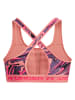 Under Armour Sportbeha "Crossback" roze/meerkleurig - medium