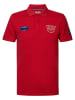Petrol Industries Koszulka polo w kolorze czerwonym