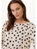 Mexx Bluse in Creme/ Schwarz