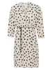 Mexx Kleid in Creme/ Schwarz