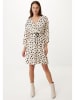 Mexx Kleid in Creme/ Schwarz