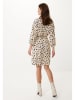 Mexx Kleid in Creme/ Schwarz