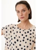 Mexx Shirt in Beige/ Schwarz