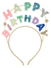 Meri Meri Haarband "Happy Birthday" meerkleurig