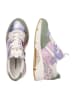 Vingino Skórzane sneakersy w kolorze fioletowym ze wzorem