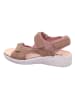 Legero Leder-Keilsandaletten "Fly" in Beige
