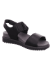 Legero Skórzane sandały "Move" w kolorze czarnym