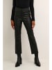 Kaffe Kunstleren broek "Ada" zwart