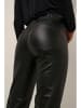 Kaffe Kunstleren broek "Ada" zwart