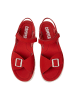 Camper Leder-Sandalen "Oruga" in Rot