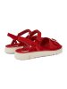 Camper Leder-Sandalen "Oruga" in Rot