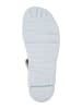 Camper Leder-Sandalen "Oruga" in Silber