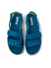 Camper Sandalen "Oruga" blauw