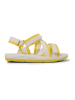 Camper Sandalen "Match" crème/geel
