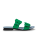 Camper Slippers "Casi Myra" groen/lichtblauw