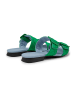 Camper Slippers "Casi Myra" groen/lichtblauw