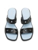 Camper Leren slippers "Meda" zwart