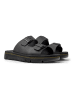 Camper Leren slippers zwart