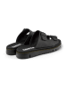 Camper Leren slippers zwart
