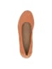 Caprice Leder-Ballerinas "Vivian" in Orange