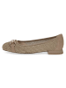 Caprice Ballerinas "Vanny" in Beige