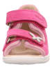 superfit Leder-Sandalen "Polly" in Pink