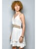 H.H.G. Kleid in Weiß/ Beige