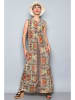 H.H.G. Jurk groen/rood/beige