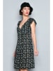 Tarifa Kleid in Schwarz/ Weiß