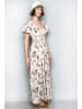 H.H.G. Jurk beige/groen