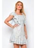Tarifa Kleid in Hellgrün/ Bunt