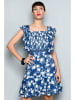 H.H.G. Kleid in Blau/ Weiß