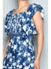 H.H.G. Kleid in Blau/ Weiß