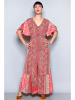 H.H.G. Kleid in Grau/ Pink/ Creme
