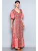 H.H.G. Kleid in Grau/ Pink/ Creme