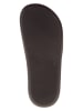 Lacoste Leder-Pantoletten in Schwarz