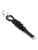 Pandora Leder-Schlüsselanhänger in Schwarz