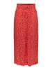 Pieces Spódnica w kolorze czerwonym