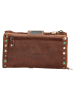 micmacbags Leren portemonnee bruin - (B)17 x (H)9 x (D)3 cm