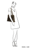 micmacbags Skórzany shopper bag w kolorze khaki - 33,5 x 26 x 12 cm