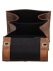 micmacbags Skórzana torebka w kolorze brązowym na telefon - 10 x 18 x 3 cm