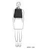 micmacbags Leren rugzak zwart - (B)28 x (H)33,5 x (D)11,5 cm