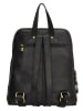 micmacbags Leder-Rucksack in Schwarz - (B)28 x (H)33,5 x (T)11,5 cm