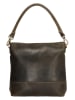 micmacbags Skórzana torebka "Masterpiece" w kolorze khaki - 28 x 30 x 12 cm