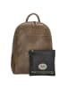 micmacbags Skórzany plecak w kolorze brązowym - 30 x 40 x 13 cm