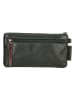 micmacbags Leder-Geldbörse "Highland Park" in Khaki - (B)18 x (H)9 x (T)2 cm