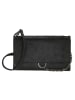 micmacbags Leren schoudertas zwart - (B)14,5 x (H)10 x (D)2,5 cm