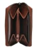 micmacbags Leren portemonnee bruin - (B)10,5 x (H)8 x (D)2 cm